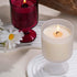REKMO AMOY LANGYE 6 oz Luxury Lemon, Citrus, Basil Scented Soy Candles for Home - Non Toxic, Long Lasting Burn, Frosted