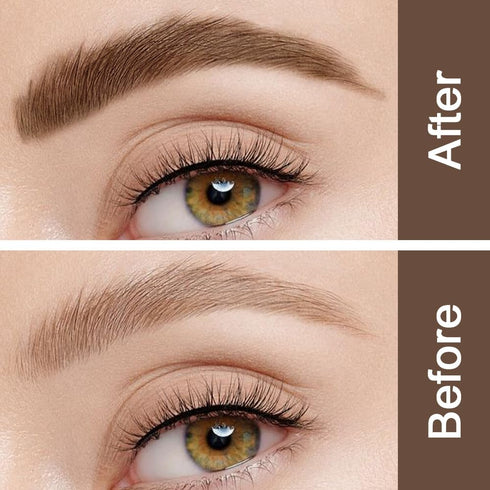 Kaely Waterproof Eyebrow Gel, Longwear Tinted Mascara, Vegan Cosmetics, 04 Dark Brown Eyebrow Color Makeup Kit