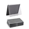 Magnetic Makeup Palette with Clear Top, 3-Pack Empty Eyeshadow Storage Box with 60Pcs Stickers