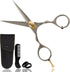 Ontaki Premium Hand-Forged Mustache & Beard Scissors, 5.5" Japanese Steel Barber Shears for Grooming