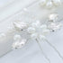 JAKAWIN Pearl Bride Wedding Hair Pins Silver Bridal Hair Piece Accessories for Women HP065