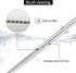 ZYTC Reusable Plastic Straws for 20OZ and 30OZ Cups, Set of 6 Straws and 2 Cleaning Brushes
