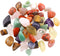 Hilitchi 1lb Bulk Large Natural Tumbled Polished Brazilian Stones - Gemstone Healing Crystals Quartz for Wicca, Reiki