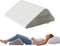 Knee Wedge Pillow, Memory Foam Leg Pillow for Sleeping, Triangle Pillow Wedge for Knee Support, Leg Elevation, Back