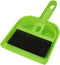 Pet Cage Broom Brush Dustpan Set - Small Cat Litter Sweeper & Car Keyboard Brush (Green)