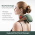 Heated Neck and Shoulder Massager with Finger-Like Kneading Nodes, Deep Tissue Massage for Shoulder & Back Muscle