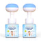 HANDI DANDI MOISTURIZNG ALCOHOL-FREE FOAMING HAND SANITIZER w/FLOWER PUMP TOP, Kills 99.9% Of Germs