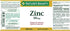 Nature's Bounty Zinc 50 mg Caplets, 100 Count, Pack of 2