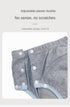LEEMOOCARE Cotton Incontinence Pants for Adults: Washable, Breathable, Adjustable Leak-Proof Underwear for Elderly