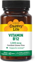 Country Life Vitamin B-12, 1000 mcg, 60 Tablets