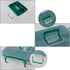 Nicesh Clear Plastic Storage Box Organizer/Medicine Box, Family Emergency Kit Storage Box