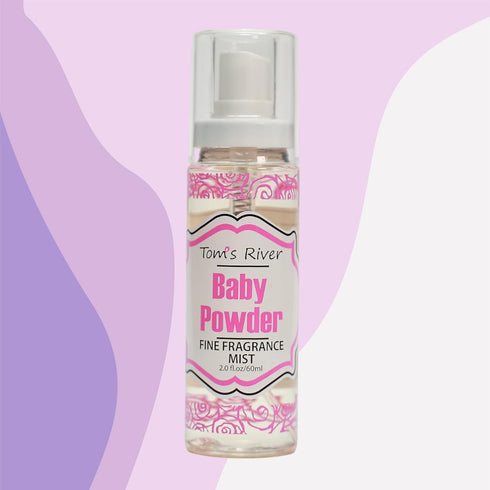 Infinix Baby Powder Scent Fragrance Mist for Women and Men, 2 oz, Clear
