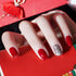 VENALISA 15ml Red Gel Nail Polish, Bright Red Color, Soak Off UV LED Nail Gel for DIY Manicure