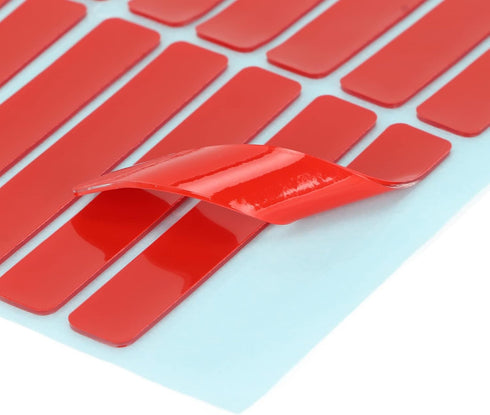 Nail Tip Display Tape, 10 Sheets Double Sided Adhesive Tape for Nail Art Accessories, Home & Salon Use