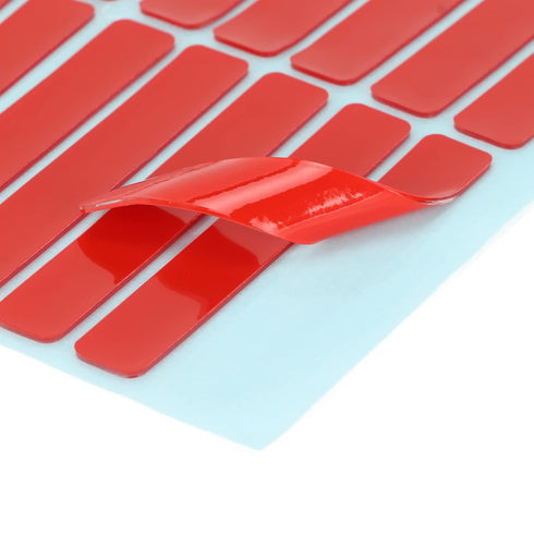 Nail Art Mounting Tape 10 Sheets, Double Sided Tape for Nail Art, Adhesive Accessory for Home and Salon