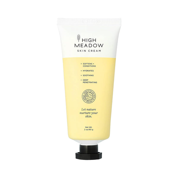 High Meadow Lanolin Skin Cream, Deep Hydration Formula for Soft Skin, Repairs Dry Cracked Skin (2.0 Oz)