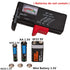 Battery Tester, Universal Battery Checker for AAA AA C D 9V 1.5V Button Cell Batteries Model BT-168