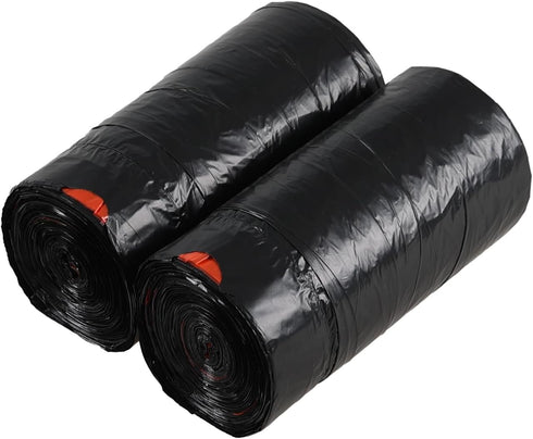 Cand 5 Gallon Drawstring Trash Bags, Garbage Bags, Black, 104 Counts/2 Rolls
