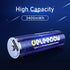 Deleepow 3400mWh Rechargeable AA Lithium Batteries 1500 Cycle with USB C Cable, 4-Pack