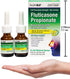 HealthA2Z 50 24 144 0.62 oz. (18.2mL) (0.62 oz. (Pack 2)) Fluticasone Propionate Nasal Spray | mcg per Spray | Hour