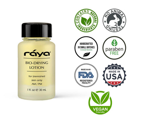 RAYA Bio-Drying Lotion (701), Facial Spot Treatment for Break-Outs, Helps Dry Up White-Heads