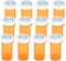Obami Plastic Medicine Pill Bottles with Child Resistant Caps - Push Down and