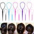 WSYUB Topsy Tail Tools, 10Pcs Hair Styling Accessories, French Braid Tool Loop for Girls, 5 Colors
