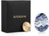 Artistone Rainbow Fluorite Crystal Chakra Thumb Worry Stone, Teardrop Reiki Healing Stone for Anxiety Stress Relief