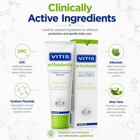 Vitis 100ml Orthodontic Toothpaste