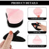 Maitys 12 Pieces Triangle Powder Puff, Face Makeup Cosmetic for Loose Powder, Soft Washable Reusable Foundation Sponge