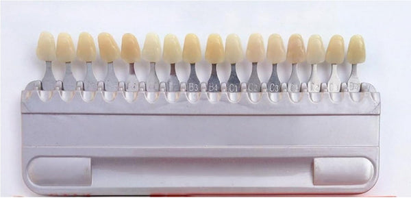 Dental Equipment Teeth Whitening Porcelain Classic 16-Color Shade Guide Model, 1PCS