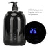Pissente 110240V Essential Oil Heater, LED Display Temperature Adjust Single Massage Oil Bottle Warmer Portable Single