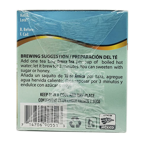 HERBACIL ARNICA TEA, 25-BAGS, 0.88 OZ (3)
