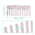 VOCOSTE 2 Pcs Wide Tooth Hair Comb, Anti-Static for Thick, Curly Hair, Detangling Comb for Wet and Dry