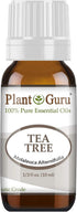Set 10 ml. 2 Pack 100% Tea Tree Essential Oil - Pure Undiluted Therapeutic Grade Extract of Melaleuca Alternifolia