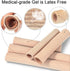 Cuttable Toe Tubes Sleeves 5 Pack, Small Size, Elastic Fabric Lined with Silicone Gel, Toe Sleeve Protectors