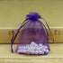 4x6 Inch Organza Gift Bags with Drawstring, 100 Pcs Purple Sachet for Jewelry, Candy, Baby Shower, Party Favors
