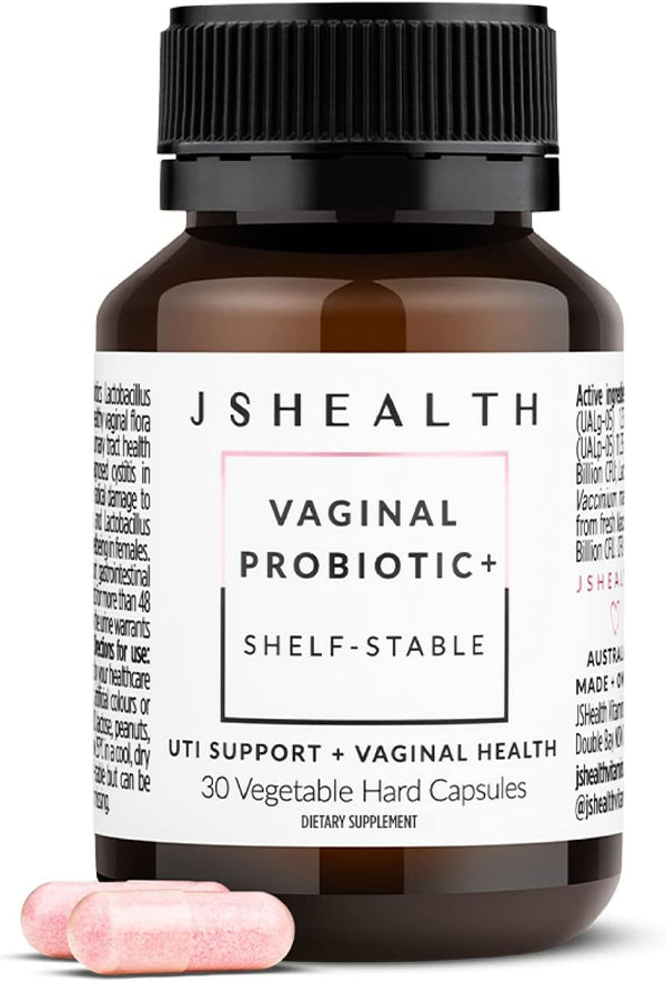 JSHealth Vitamins Vaginal Probiotic Supplement - Supports Vaginal and Urinary Health – Yeast Infection Treatment for