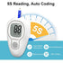 Blood Glucose Monitor Kit, Diabetes Testing Kit with 100 Glucometer Strips and 100 Lancets for Blood Sugar Monitoring
