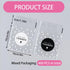 TuNan 400pcs 4x4 Inch, Packaging, Thanks Self Adhesive Candy Cookie Bags Small Clear Cellophane Bags for Party Favor