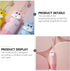Set 2 SECFOU s Toothbrush with Pink Deer Brush Heads, USB Rechargeable, Soft Bristles and Oral Care