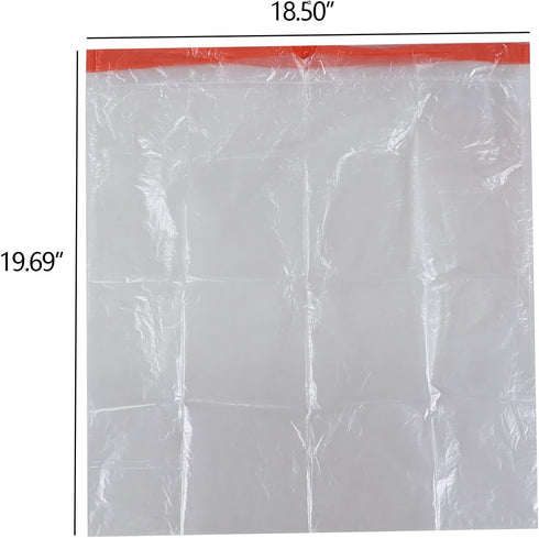 4 Gallon Small Drawstring Trash Bags, 110 Counts/3 Rolls, Drawstring Small Garbage Bags