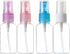 Honbay 4PCS 30ML Small Portable Reusable Plastic Fine Mist Spray Bottles - Transparent Travel Cosmetic Spray Bottles