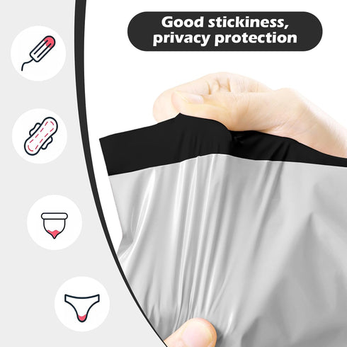 ZSMKJIAYE 200 Pcs White Sanitary Napkin Disposal Bags,Sealable Tampon Disposal Bags, Prevents Odours Thickened Size