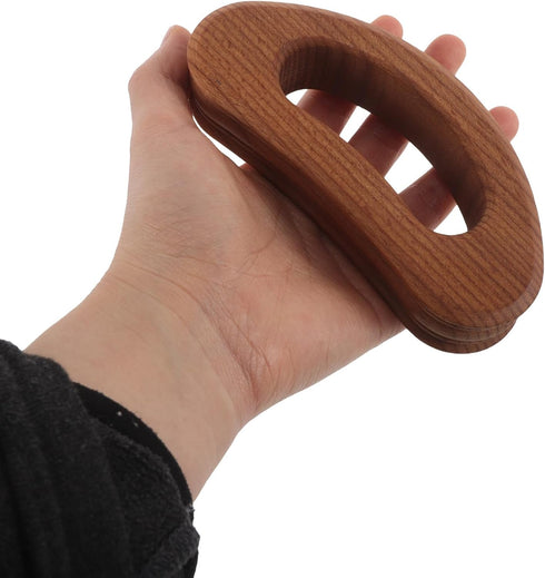 Wooden Gua Sha Tool - Shoulder Neck Massage Tool for Deep Tissue Guasha Scraping - Manual Body Therapy Massager