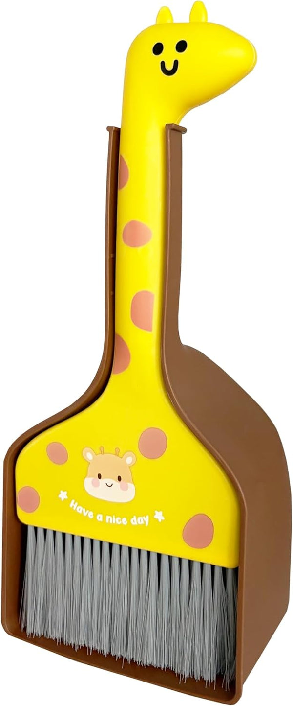 Mini Broom and Dustpan Set Cartoon Small Broom with Dustpan Combo Set