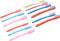 HEALLILY Super Bristle Toothbrush, 12 Pack for Adults, Hard Bristles for Stain Removal, Compact Travel Size