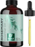 Pure Rosemary Essential Oil 4oz - Undiluted Oil for Hair, Skin, Nails & Aromatherapy Diffusers