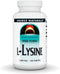 Source Naturals L-Lysine Free Form, 1,000 mg Amino Acid Supplement, 100 Tablets
