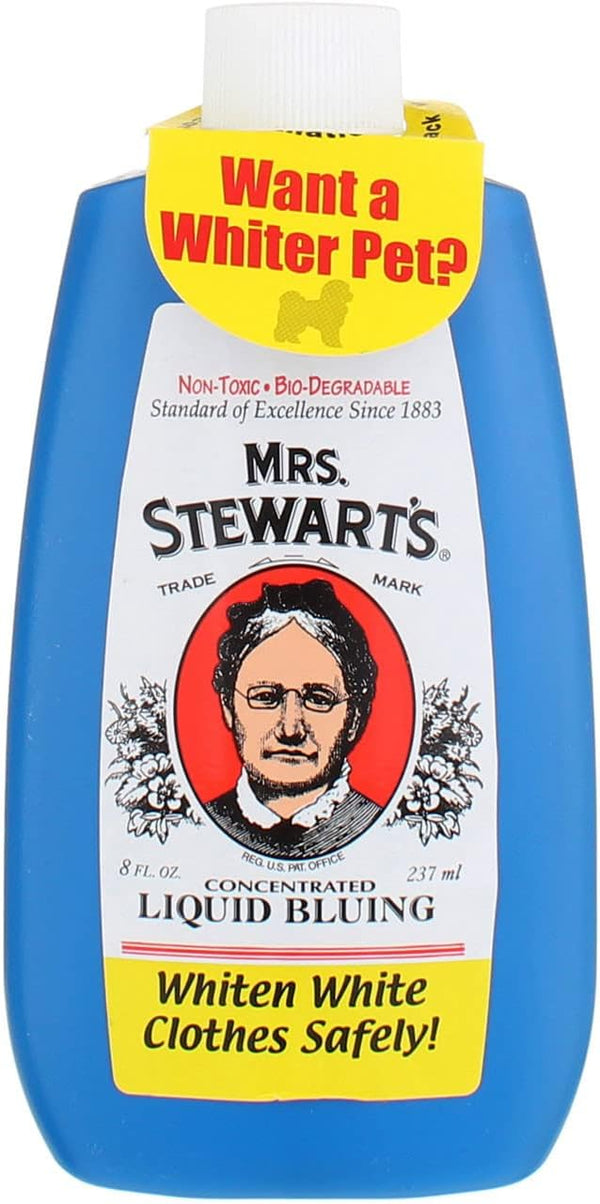 Mrs. Stewart's Bluing Mrs. Stewart's Unscented Scent Laundry Whitener Liquid 8 oz.